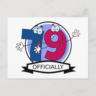 Officieel 79 zondagse banner briefkaart