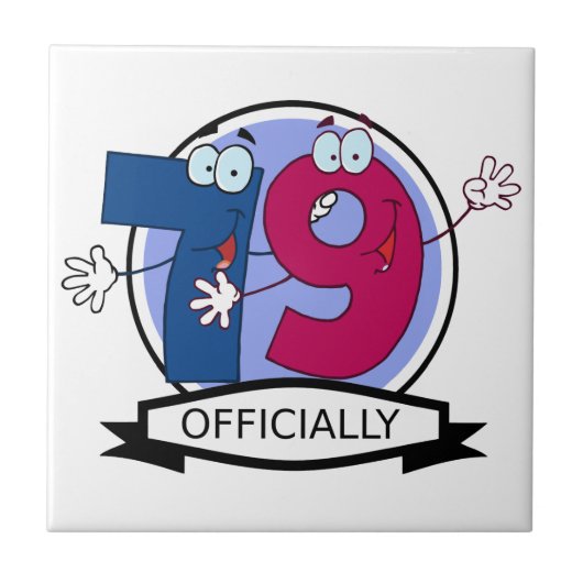 Officieel 79 zondagse banner tegeltje (Voorkant)