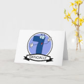 Officieel 7 zondagse banner kaart (Gele Bloem)