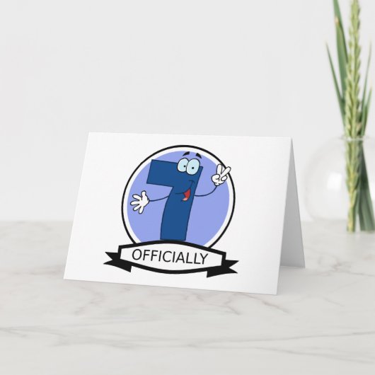 Officieel 7 zondagse banner kaart (Voorkant)