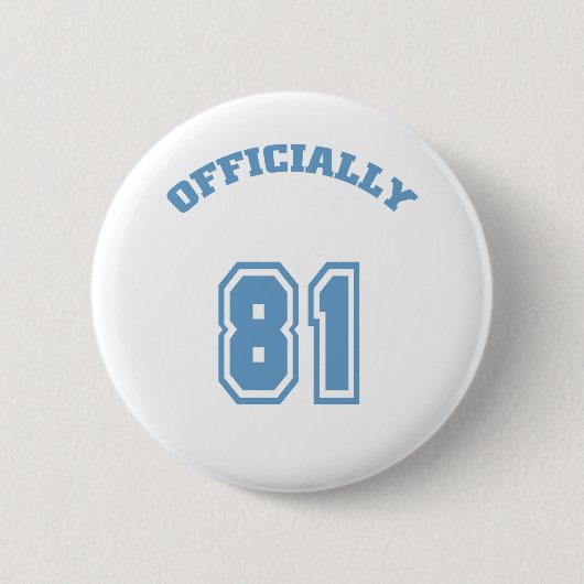 Officieel 81 ronde button 5,7 cm (Voorkant)