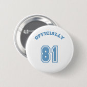 Officieel 81 ronde button 5,7 cm (Voorkant /achterkant)