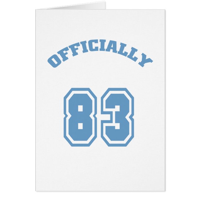 Officieel 83 (Voorkant)