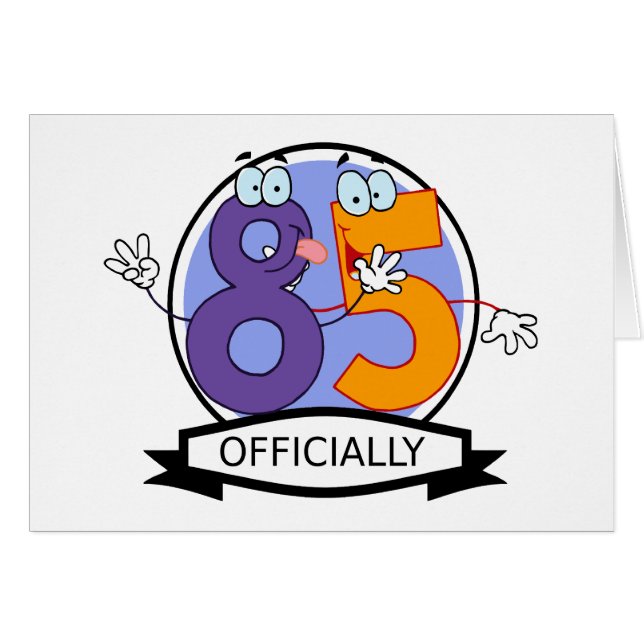 Officieel 85-jarige banner (Voorkant Horizontaal)