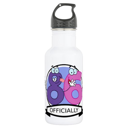 Officieel 86 zondagstanner waterfles  (Voorkant)