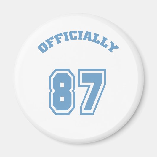 Officieel 87 magneet (Voorkant)