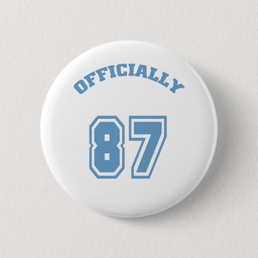 Officieel 87 ronde button 5,7 cm (Voorkant)