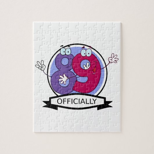 Officieel 89 zondagse banner legpuzzel (Verticaal)