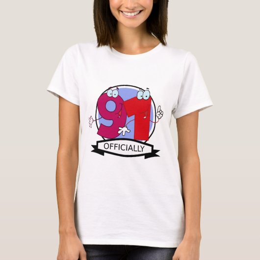 Officieel 91 zondagse banner t-shirt (Voorkant)