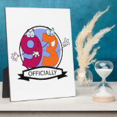 Officieel 93 zondagse banner fotoplaat (Zijkant)