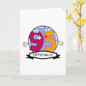 Officieel 95 zondagse banner kaart (Gele Bloem)