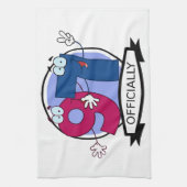 Officieel 97 zondagse banner theedoek (Verticaal)