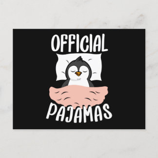 Officieel aftappen Slapshirt Penguin Pajamas Briefkaart