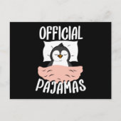 Officieel aftappen Slapshirt Penguin Pajamas Briefkaart (Voorkant)