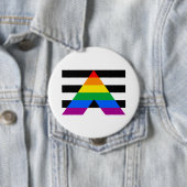 OFFICIEEL ALLEEN VLAG RONDE BUTTON 4,0 CM (In situ)