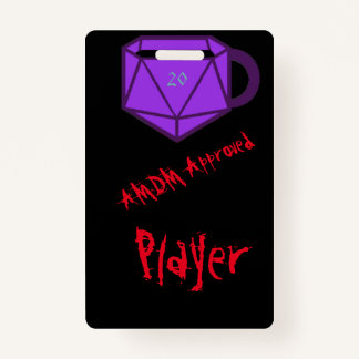 Officieel AMDM Player-Label Badge