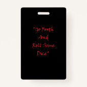 Officieel AMDM Player-Label Badge (Achterkant)