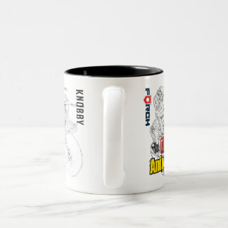 Officieel Andy Mechanic Mok-koffie- en theecompati Tweekleurige Koffiemok
