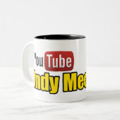 Officieel Andy Mechanic Mok-koffie- en theecompati Tweekleurige Koffiemok (Voorkant links)