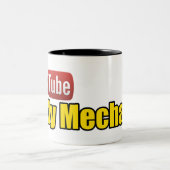 Officieel Andy Mechanic Mok-koffie- en theecompati Tweekleurige Koffiemok (Center)