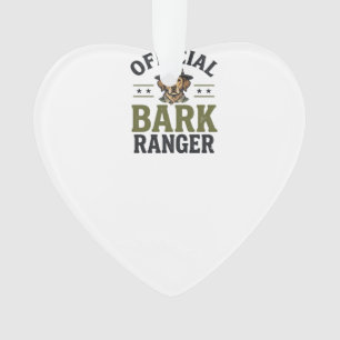 Officieel Bark Ranger-hond Vintage Grafisch_1 Ornament