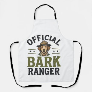 Officieel Bark Ranger-hond Vintage Grafisch_1 Schort