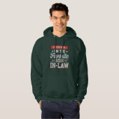 Officieel ben ik de favoriete schoonzoon hoodie (Voorkant volledig)