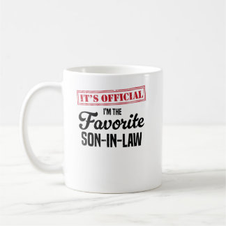 Officieel ben ik de favoriete schoonzoon koffiemok