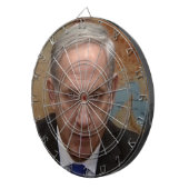 officieel benjamin netanyahu dartboard dartbord (Voorkant Rechts)