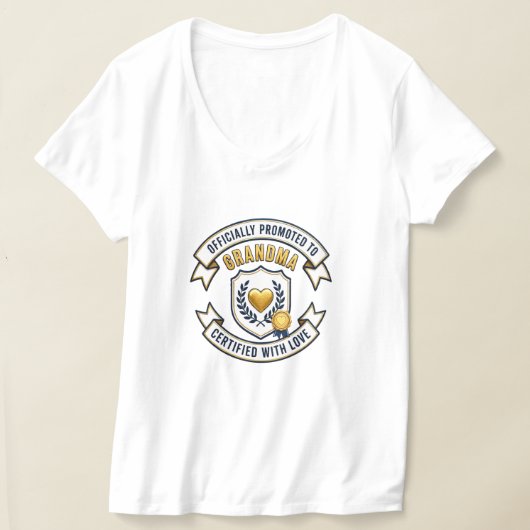 Officieel benoemd tot oma t-shirt (Laagn)