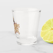 Officieel blaasglas met junctie shot glas (Rechts)