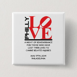 Officieel blad van 2014 vierkante button 5,1 cm