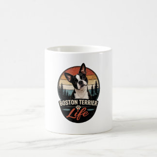 Officieel Boston Terrier Leven Logo Koffiemok