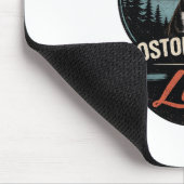 Officieel Boston Terrier Leven Logo Muismat (Hoek)