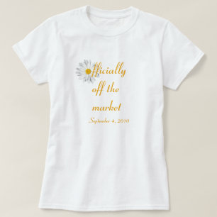 "Officieel buiten de markt" Bride T-shirt
