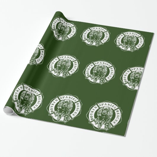 Officieel bulkpapier voor Logo - Groen Cadeaupapier (Uitgerold)