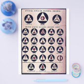 Officieel burgerdefensie-instituut flyer (Enkel)