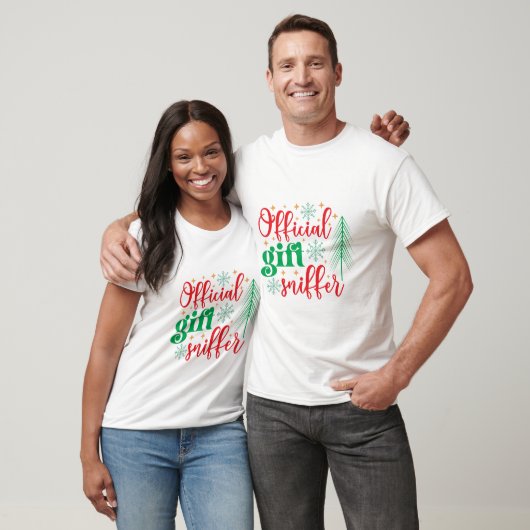 Officieel Cadeau Snuffelaar Kerstmis T-shirt (Unisex)