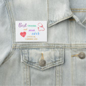 Officieel certificaat van beste verpleegkundige Mo Naamplaatje (In situ)