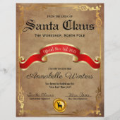 Officieel certificaat van Nice (Voorkant)