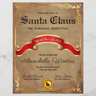 Officieel certificaat van Nice