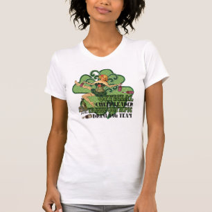 Officieel chef-koerier Iers olympisch Drink ingste T-shirt