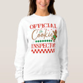 Officieel Cookie Inspecteur Sweatshirt - Grappige (Voorkant)