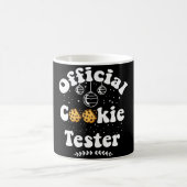 Officieel Cookie Tester Cookie Liefhebbers Kerstmi Koffiemok (Center)