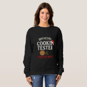 Officieel Cookie Tester Kerst T-shirt (Voorkant volledig)