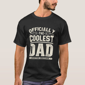 Officieel Cool Dad Funny Father's Day Gift van D T-shirt