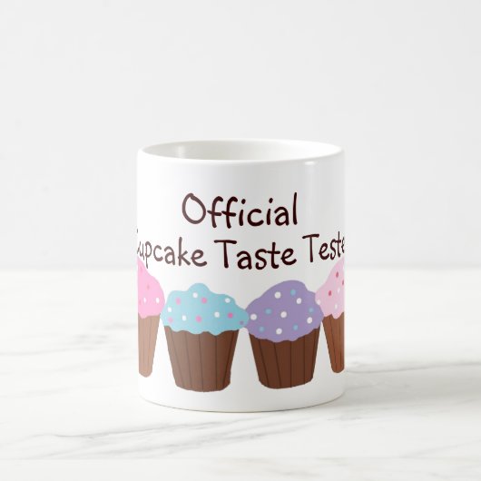 Officieel Cupcake Smaaktester... Koffiemok (Center)