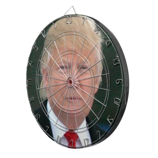 officieel dartboard van donald trump dartbord (Voorkant Rechts)