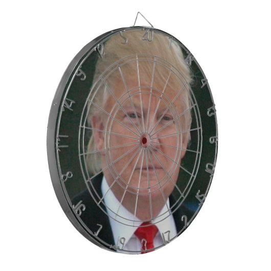 officieel dartboard van donald trump dartbord (Voorkant Links)