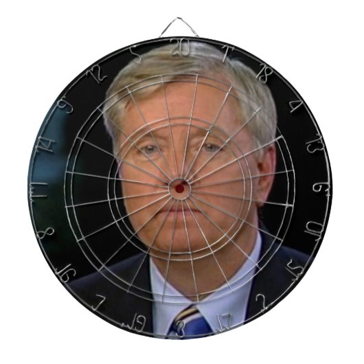 officieel dartboard van lindsey graham dartbord (Voorkant)